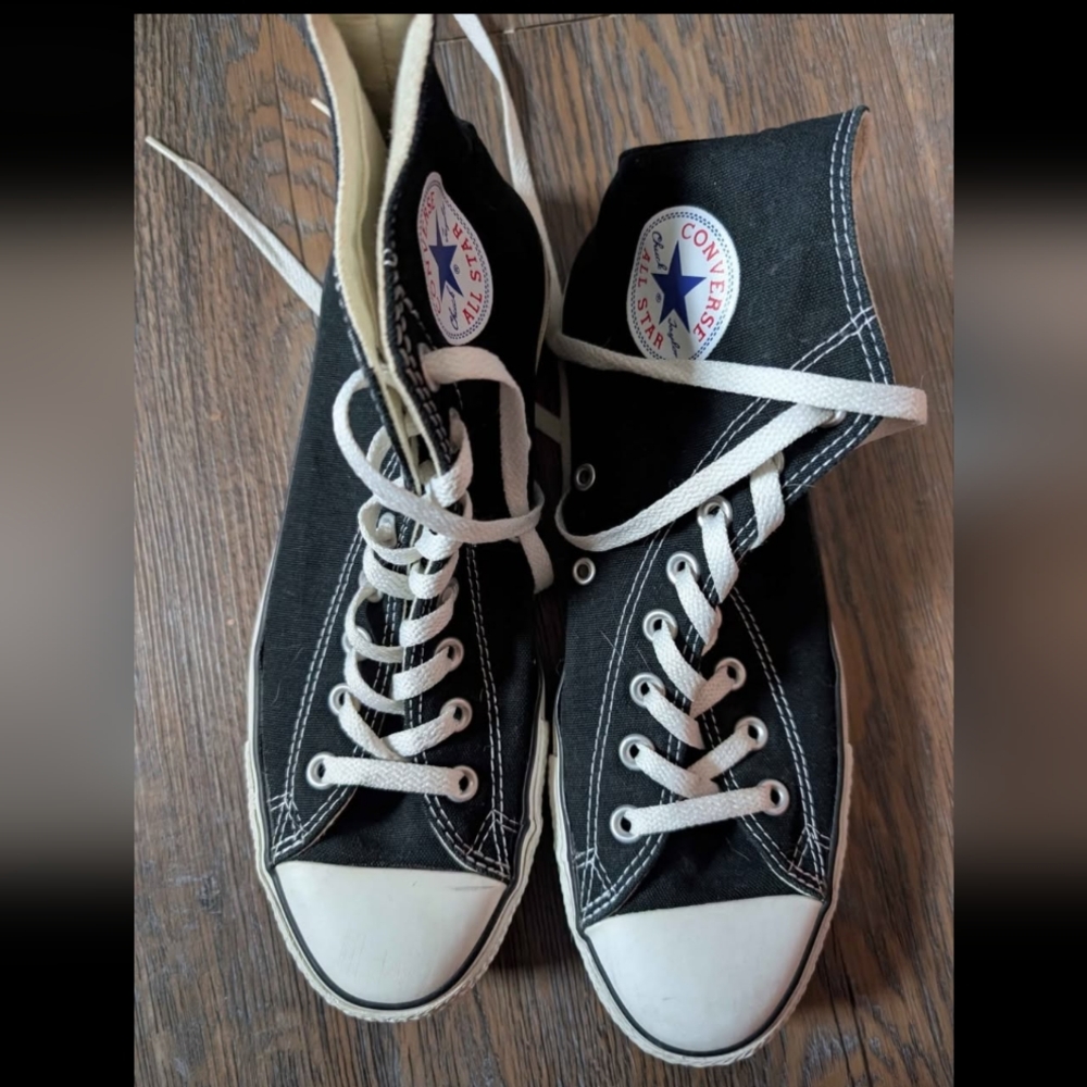 Converse Black High-Top Sneakers